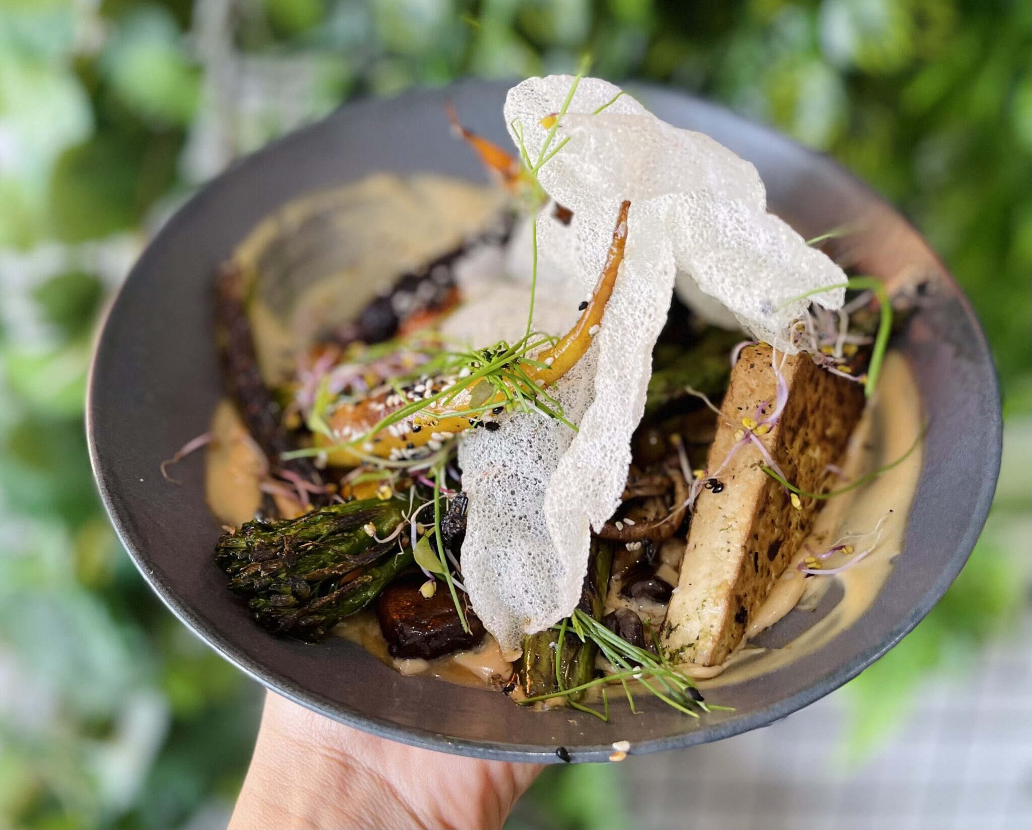 Black Garlic Double Cheeseburger Crunchy Fries